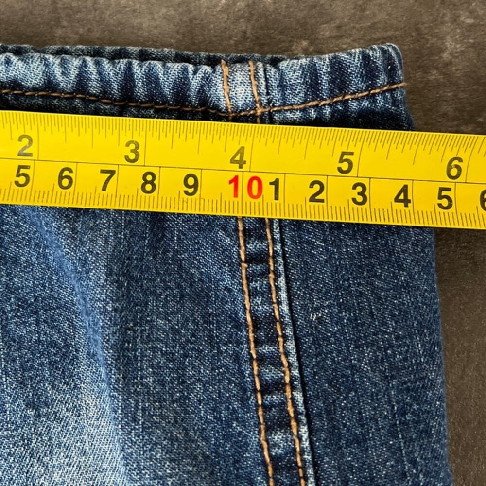 Vintage OshKosh Flannel Lined Denim Overalls 12M - Picture 8 of 8